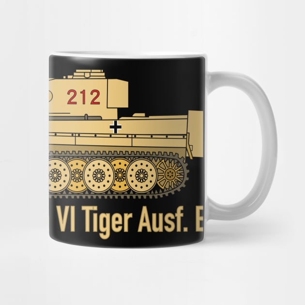 Panzer VI Tiger 1 German WW2 Tank by Battlefields